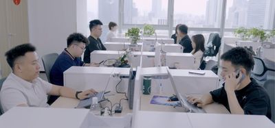 HAOXIN HK ELECTRONIC TECHNOLOGY CO. LIMITED línea de producción de fábrica